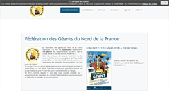 Desktop Screenshot of federationgeants.fr