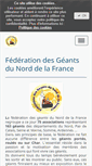 Mobile Screenshot of federationgeants.fr
